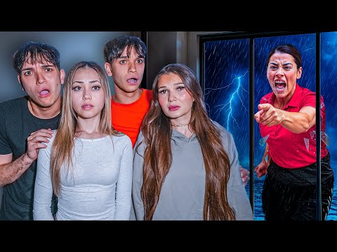 MEAN LADY RUINED OUR SLEEPOVER!