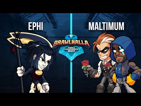 Ephi Vs. Maltimum - 1v1 Top 32 - 2nd Annual Brawlhalla World Championship