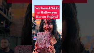 Download lagu We found Freaky Nikki at HHN! #halloweenhorrornights #obsession #Nikki #freakynikki mp3