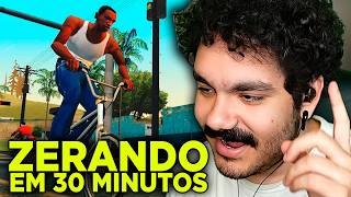 EXPLICANDO A SPEEDRUN DE GTA SAN ANDREAS