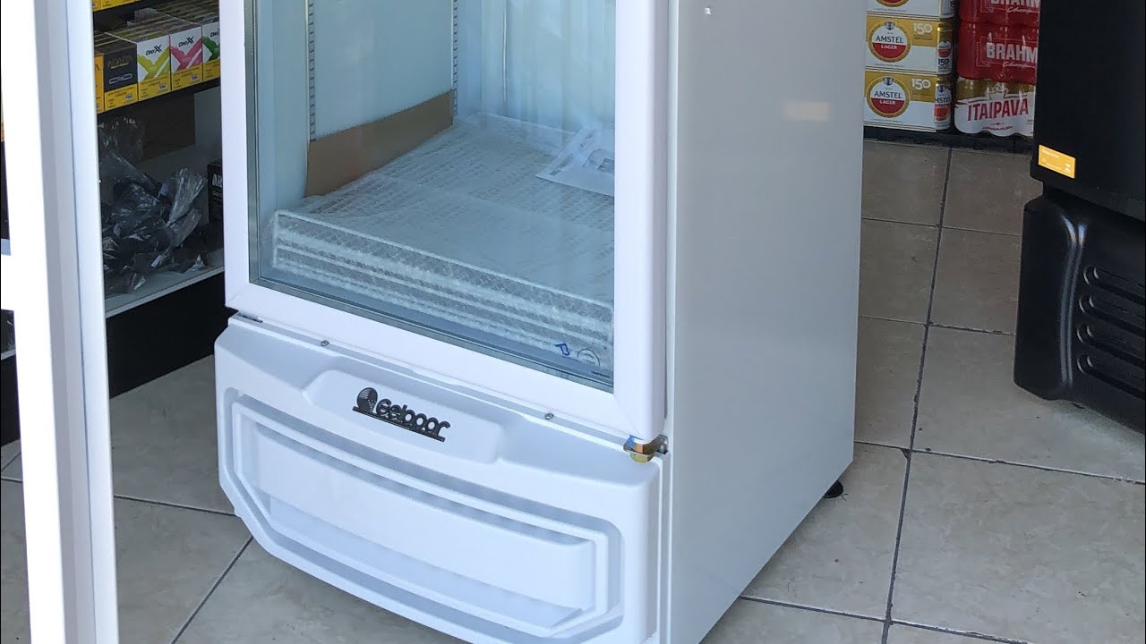 Comprei uma Expositora Gelopar 414L Novinha 😍 Distribuidora de bebidas
