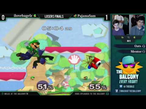 Melee @ the Balcony 79 - Losers Semis ft. ilovebagelz (Luigi) VS BCB|Schmoofy (Falco)