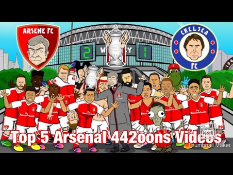 My Top 5 Arsenal 442oons Videos