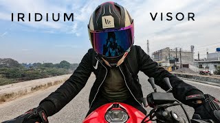 IRIDIUM Visor for my Helmet | Colour changing visor
