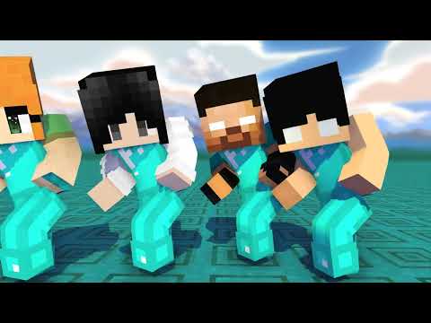 MONSTER SCHOOL:SKIRRI NOOB/PRO HEROBRINE FAMILY - MINECRAFT ANIMATION