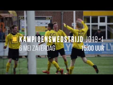 DCS JO19 1 kampioenswedstrijd