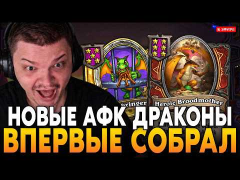 ЗА 200 ИГР ТАКОГО НЕ СОБИРАЛ! НОВЫЕ АФК ДРАКОНЫ! SilverName Сильвернейм Hearthstone