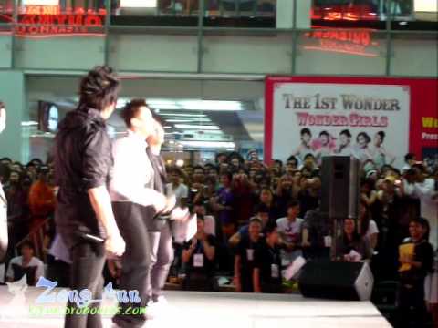 [Fancam] 090227 JYP -  Dance Noboby @ Press Con The 1st Wonder Wonder Girl