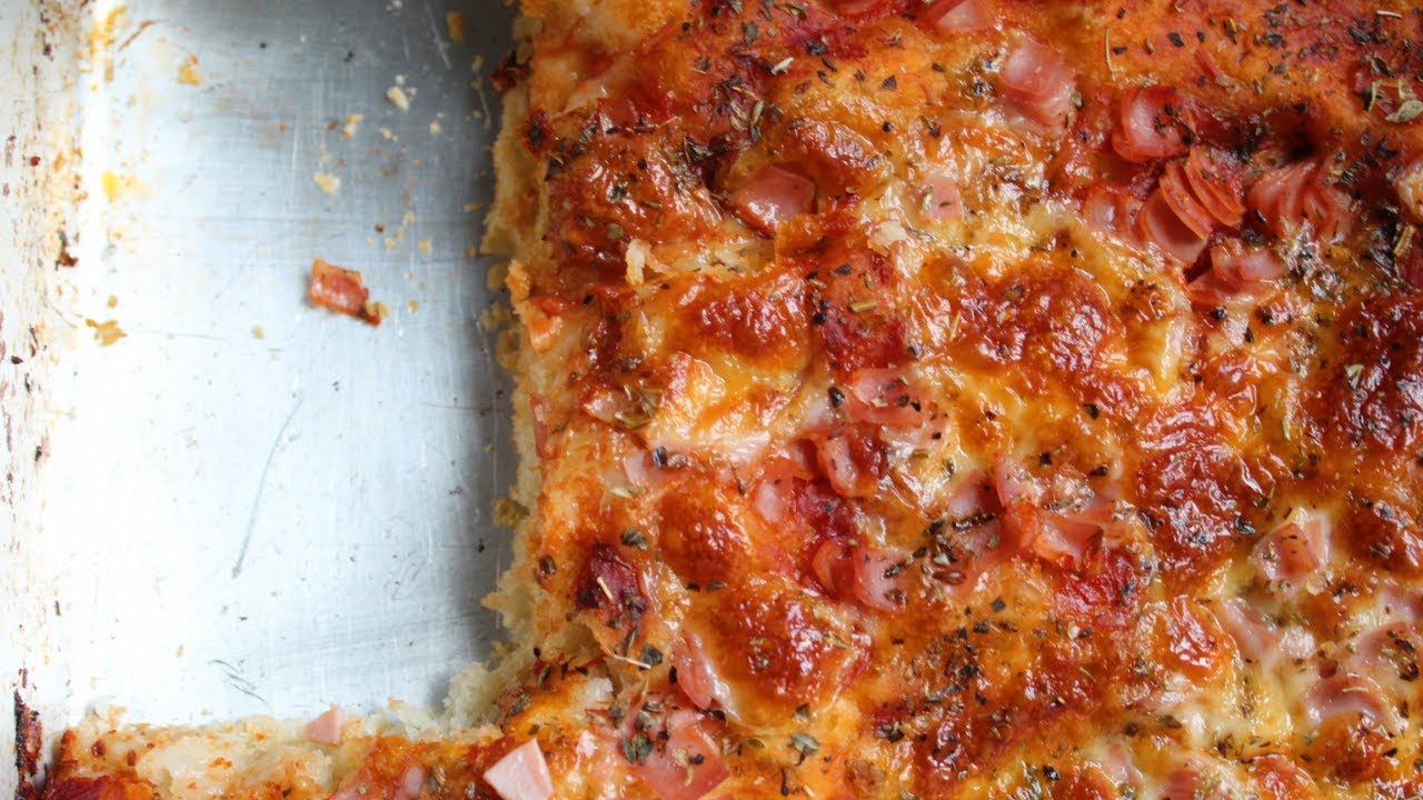 Como fazer Pizza Siciliana - Receita Fácil e Simples