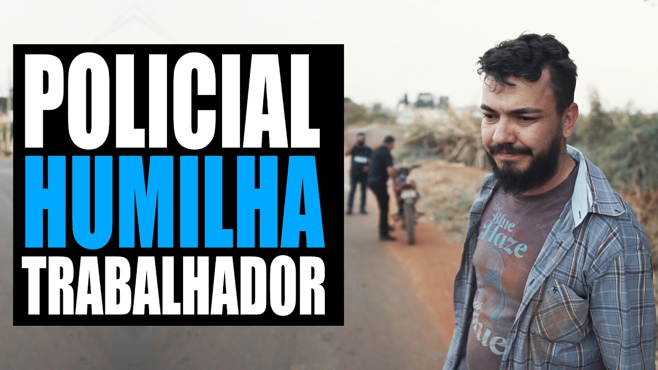 Policial apreende Moto de servente de pedreiro E olha o que acontece | Matutando