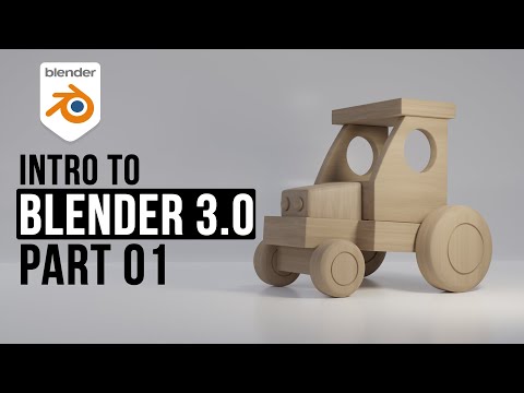 Blender 3.0 Beginners Tutorial Part 01 - Blender Basics