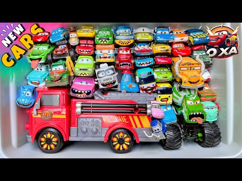 Disney Pixar Cars Unboxing Review | Lightning McQueen, Tow Mater, Chick Hicks, Sally Carrera, Cruz