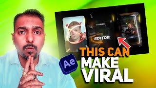Viral Glow Effect for Instagram Reels Editing in After Effects-Tutorial-English