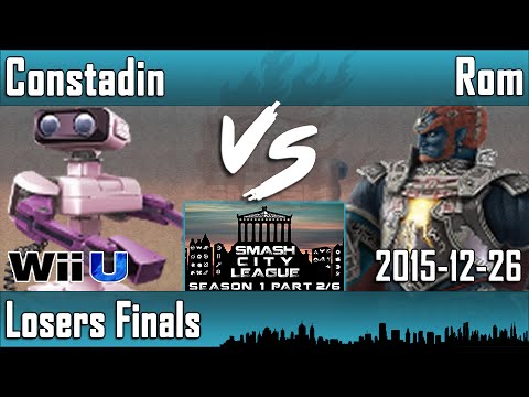 SCLS1P2 - Constadin (R.O.B.) vs Rom (Ganondorf) - LF - Smash 4