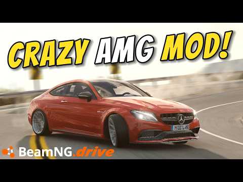 Mercedes-Benz C63S AMG – BeamNG Drive Mod Showcase!