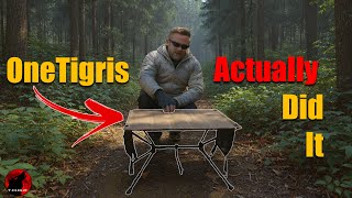 OneTigris Actually Listened - Major Improvements - ONETIGRIS VENTARA Camping Table