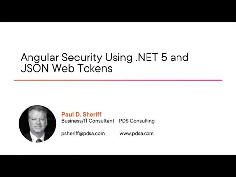 Angular Security Skills: Angular Security Using .NET 5 and JSON Course Preview