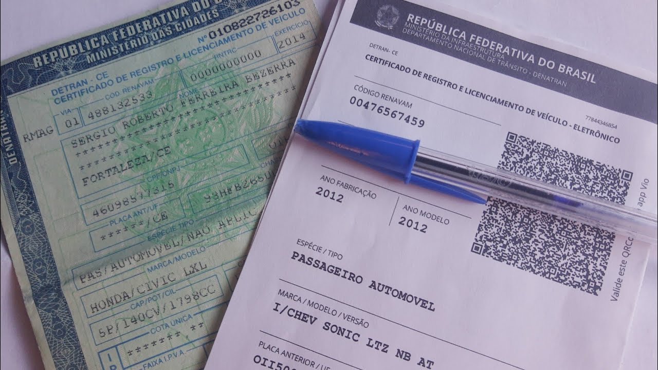 Como Emitir o documento do seu carro? novas regras