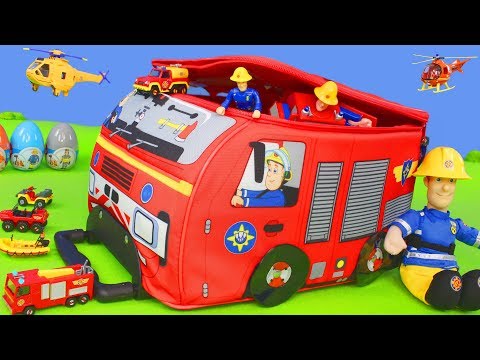 Feuerwehrmann Sam Unboxing: Jupiter Feuerwehrautos & neue Spielzeugautos | Fire Truck Surprise Toy