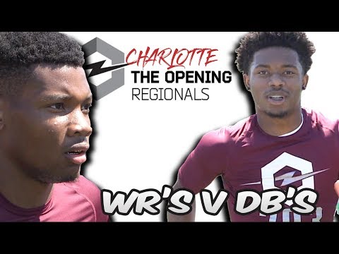 WRs vs DBs | Charlotte Nike Regional 2019 |#UTR Highlight Mix