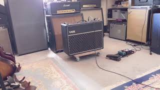 Video thumbnail for 1975 Vox AC30 Top Boost Crancked by Dries Solodallas