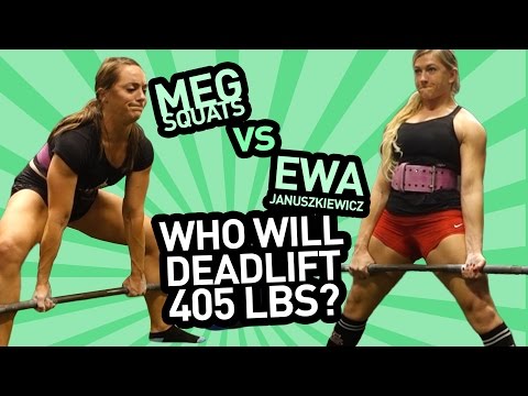 Deadlift Battle: Ewa & MegSquats