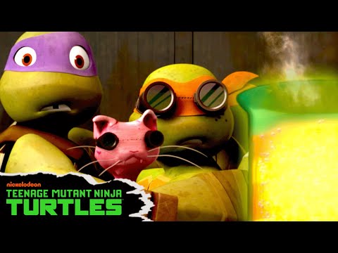 Mikey Discovers the Secret Formula to Reverse Mutation! 🧬 | TMNT (2012)