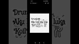 Download lagu drumless aku lupa aku luka.. KOIL#drumless mp3
