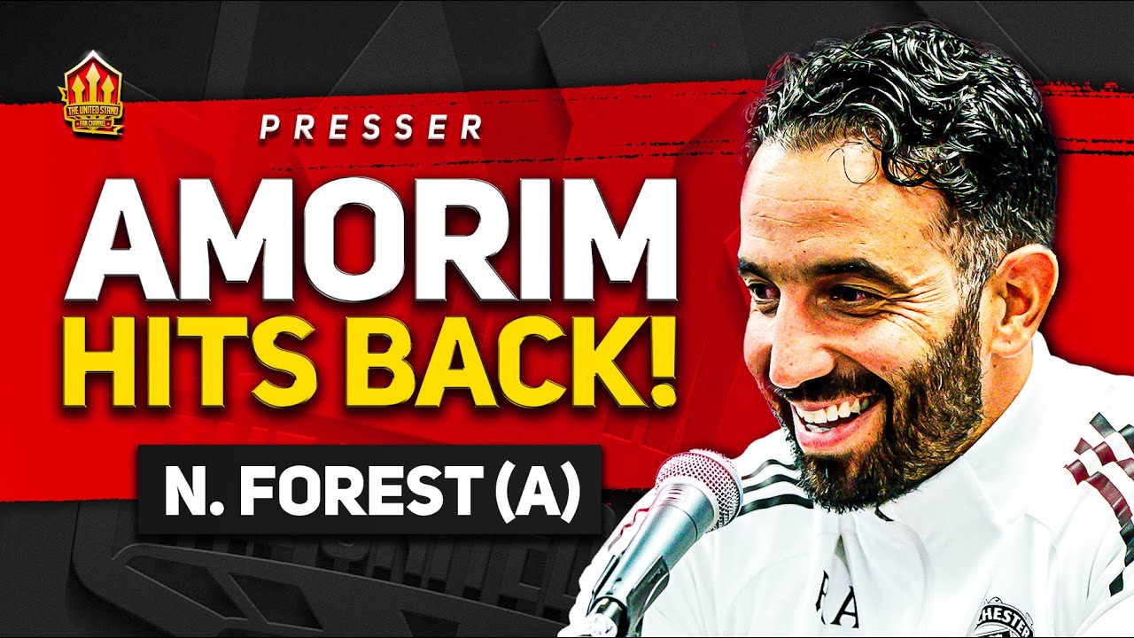 Ruben Amorim Press Conference Reaction vs N. Forest!