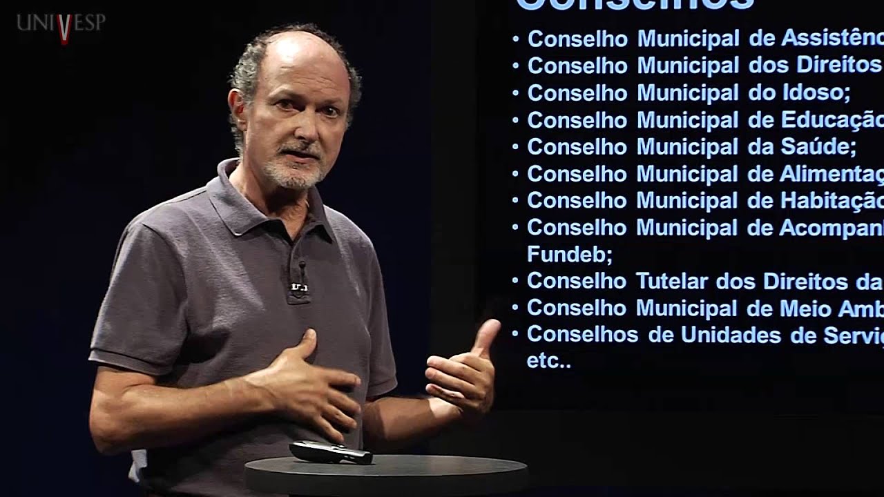 Organização do Estado Brasileiro - Aula 11 - Mecanismos de participação social