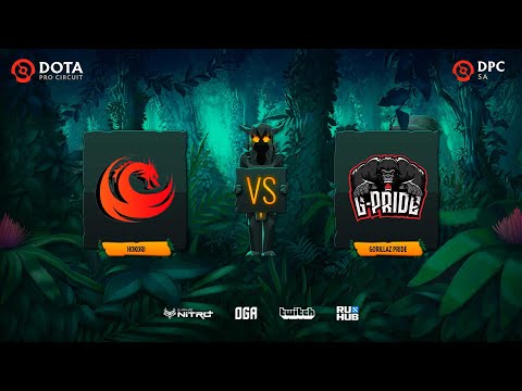 Hokori vs Gorillaz Pride, Dota Pro Circuit 2021: S1 - SA, bo3, game 1 [Lex & GGS]