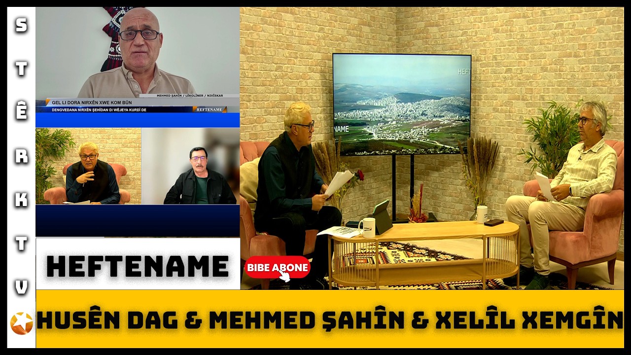 Heftename - Huseyîn Dag  & Mehmed Şahîn &  Xelîl Xemgîn