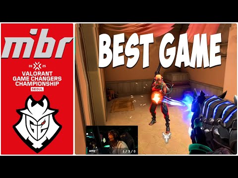 THE BEST GAME OF VCT GC! MIBR vs G2 Gozen - HIGHLIGHTS - VALORANT Game Changers Championshi