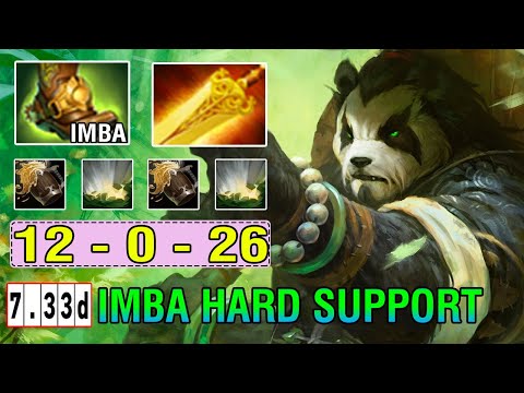 Ultra Annoying [Brewmaster] Hard Support Position5 7.33D Crazy Play With 12 - 0 -26 Dota2 7.33D