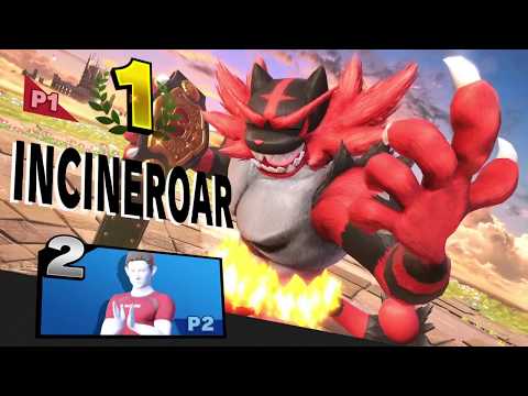 Quickplay Incineroar vs Wiifit Trainer