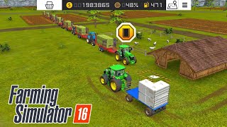Fs 16 How To Make Sheep Food And Sell Wool ? Farming Simulator 16 ! Timelapse #fs16