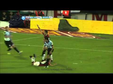 Gol de Scocco. Newell's 2 - Racing 0. Fecha 11. Torneo Final 2013. Fútbol Para Todos