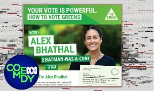 The Electorate of Batman: Change the Name - Tonightly With Tom Ballard video