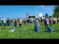 Activisten demonstreren bij Lelystad Airport tegen groei luchtvaart