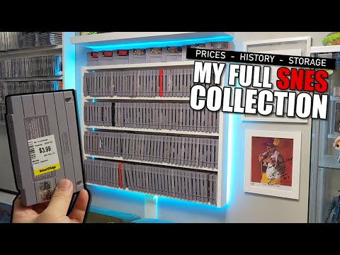 My Complete SNES Collection Thriftdweller #Nintendo #retrogaming #gameroom #SuperNintendo #SNES