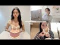 simple birthday vlog🍰: productive studying, bts drink, kitchen renovation, opening gifts