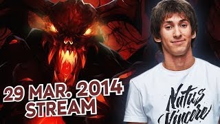 Dota 2 Stream: Na`Vi Dendi - Shadow Fiend (Gameplay & Commentary)