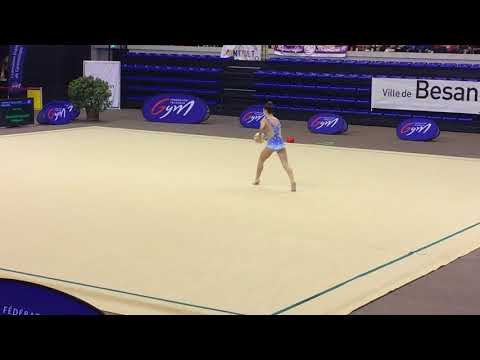 Raquel Gougouzian - Nat C 14/15 ans - France Besançon 2018