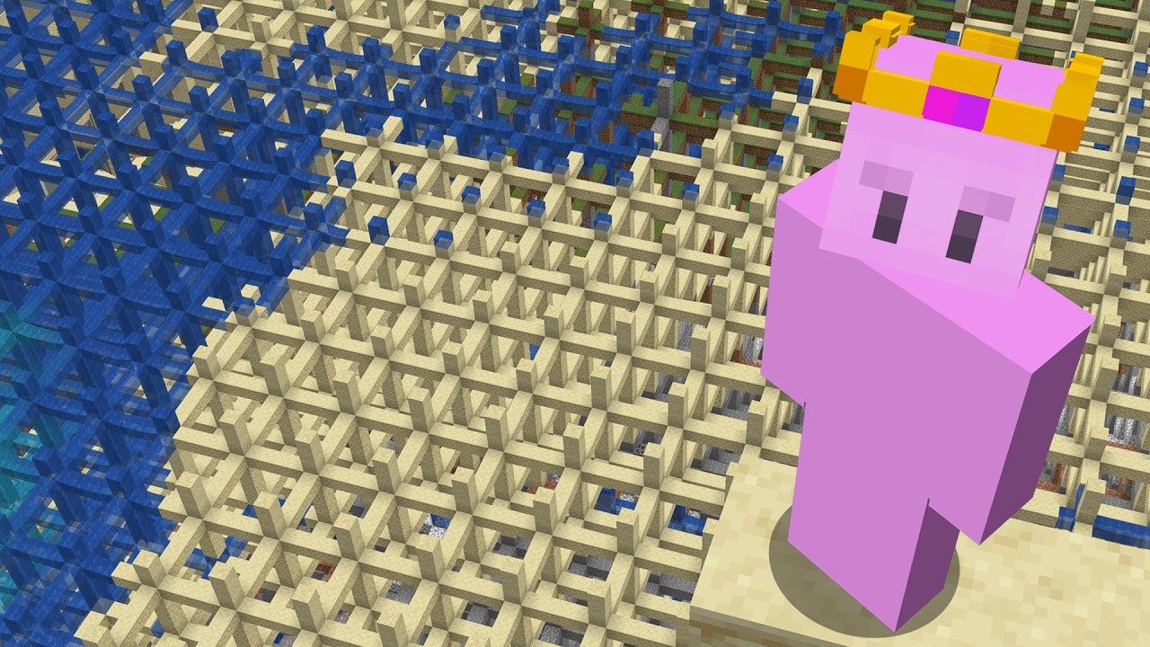 Can you beat Minecraft if 90% of Blocks are Void