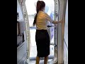 Cute Air Hostess Closing Plane Door ️ Shorts Airhostess Cabincrew Airplane