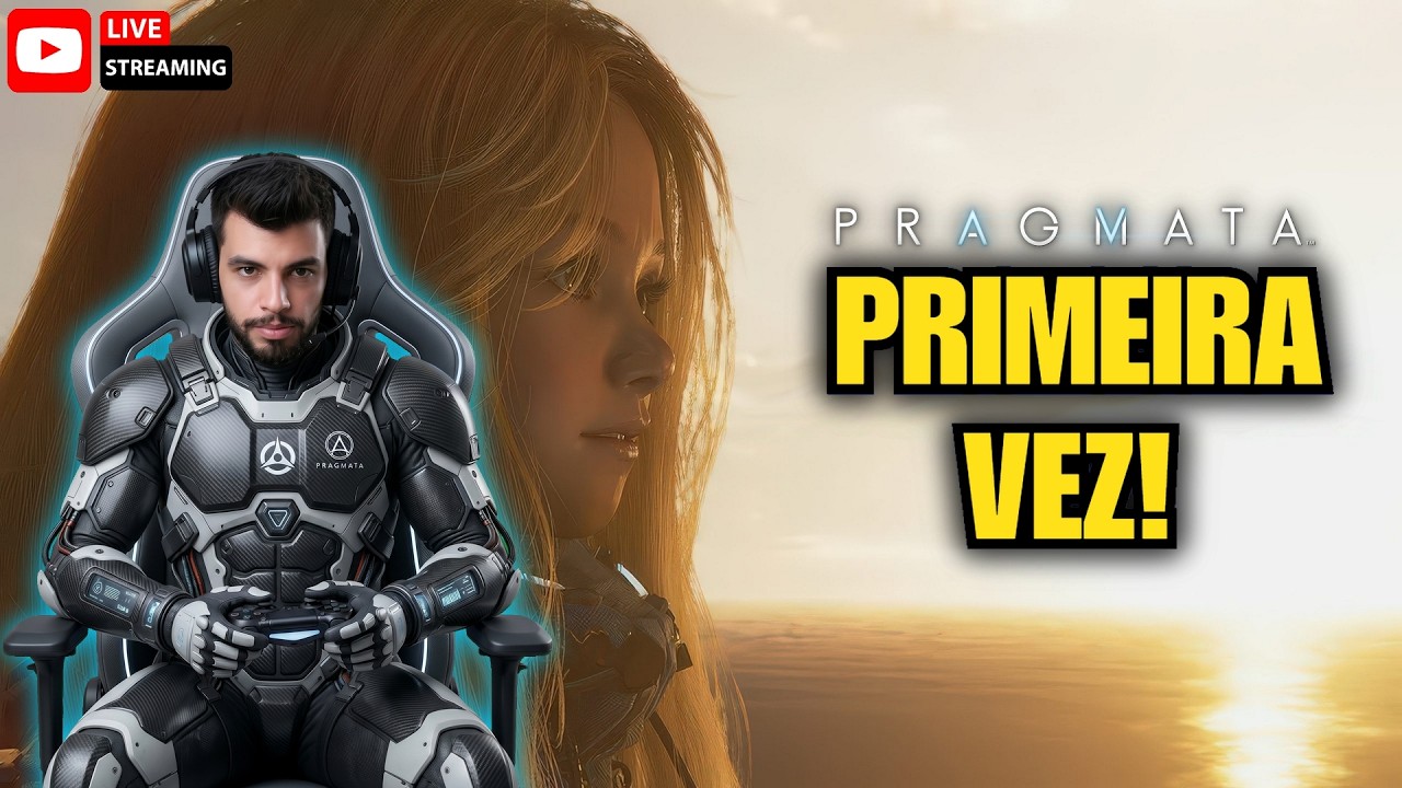 PRAGMATA - Jogando Pela PRIMEIRA VEZ do Início ao Fim! (Gameplay Ao Vivo no PS5/PC)