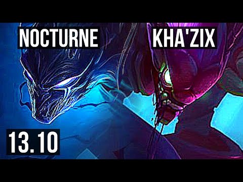 NOCTURNE vs KHA (JNG) | Legendary, Rank 8 Nocturne | TR Master | 13.10