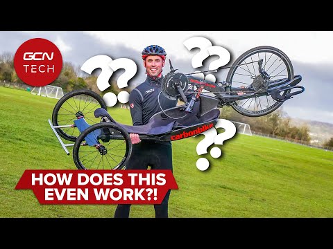 3 Wheels & Upside-Down Gears! How Does A Handcycle Work?