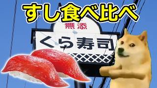 【猫ミーム】くら寿司食べ比べランキング！！