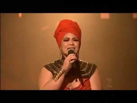 The X Factor Australia 2012 - Angel Tupai - Happy - Live Show 1